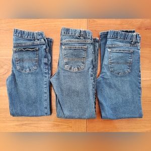 Lot of 3 Wonder nation boys pants jeans - Size 14 BOYS